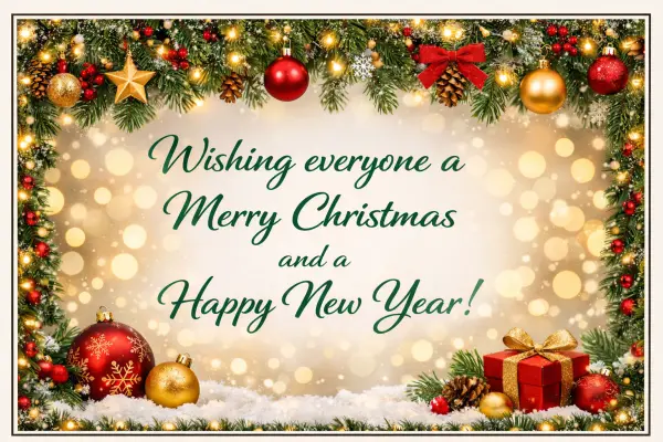 xmas greet border 2025